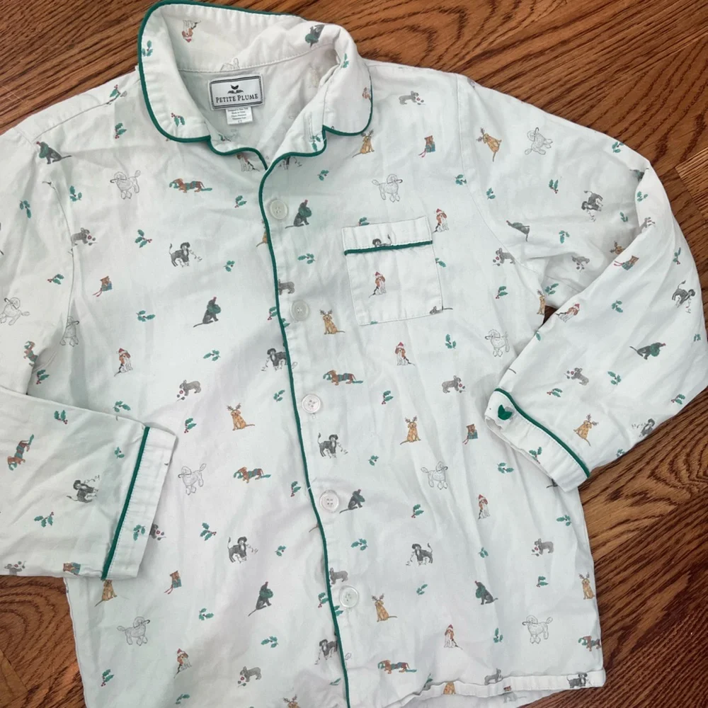 Petite Plume Boys Pajama Top Size 12